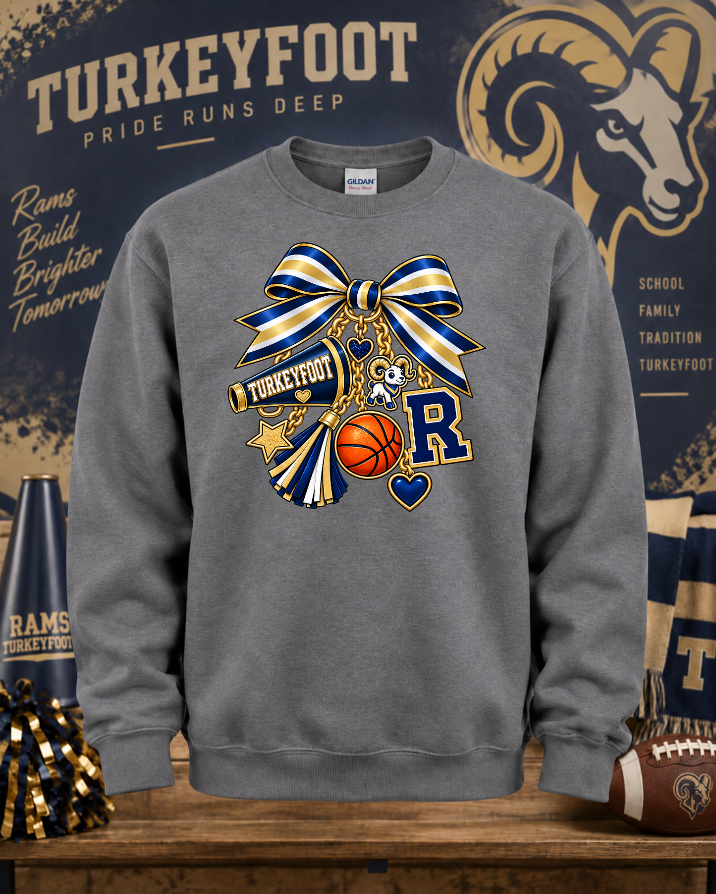 Rams Charm Bow