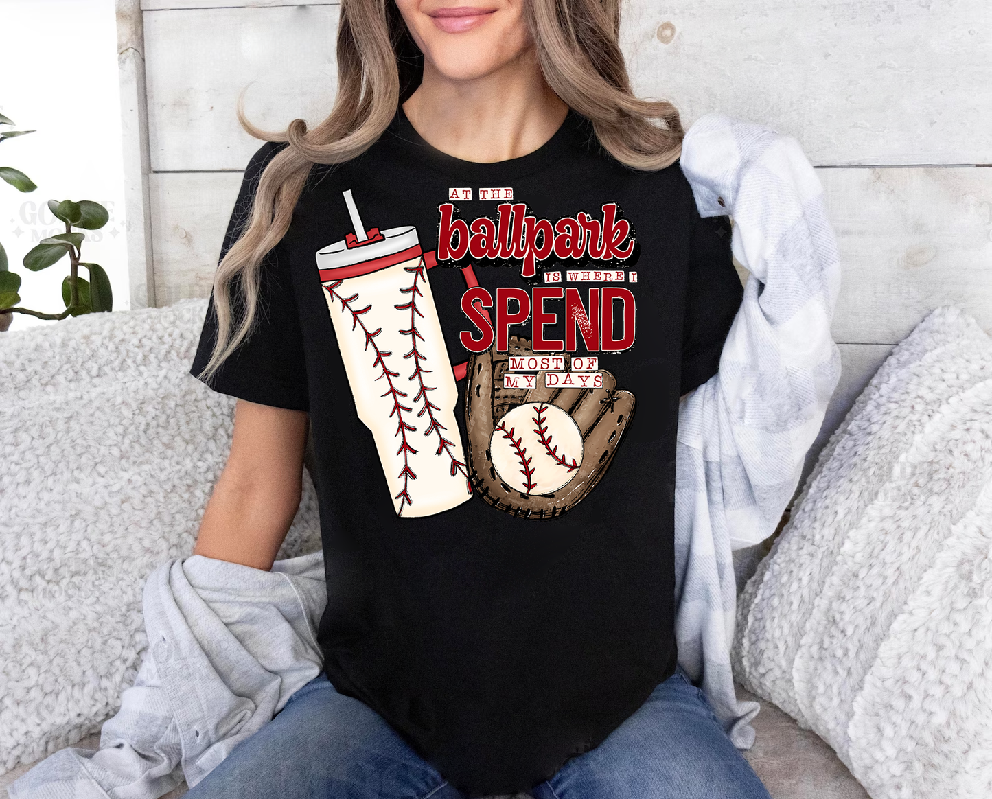 At the ballpark is where I spend most of my time baseball Shirt