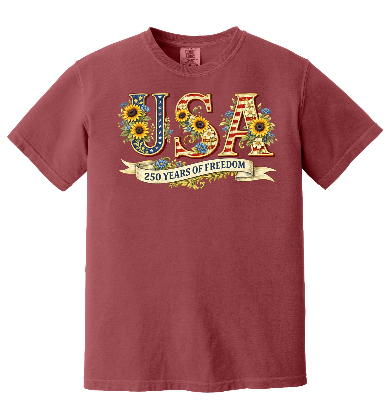 USA Floral Sunflower 250 Years