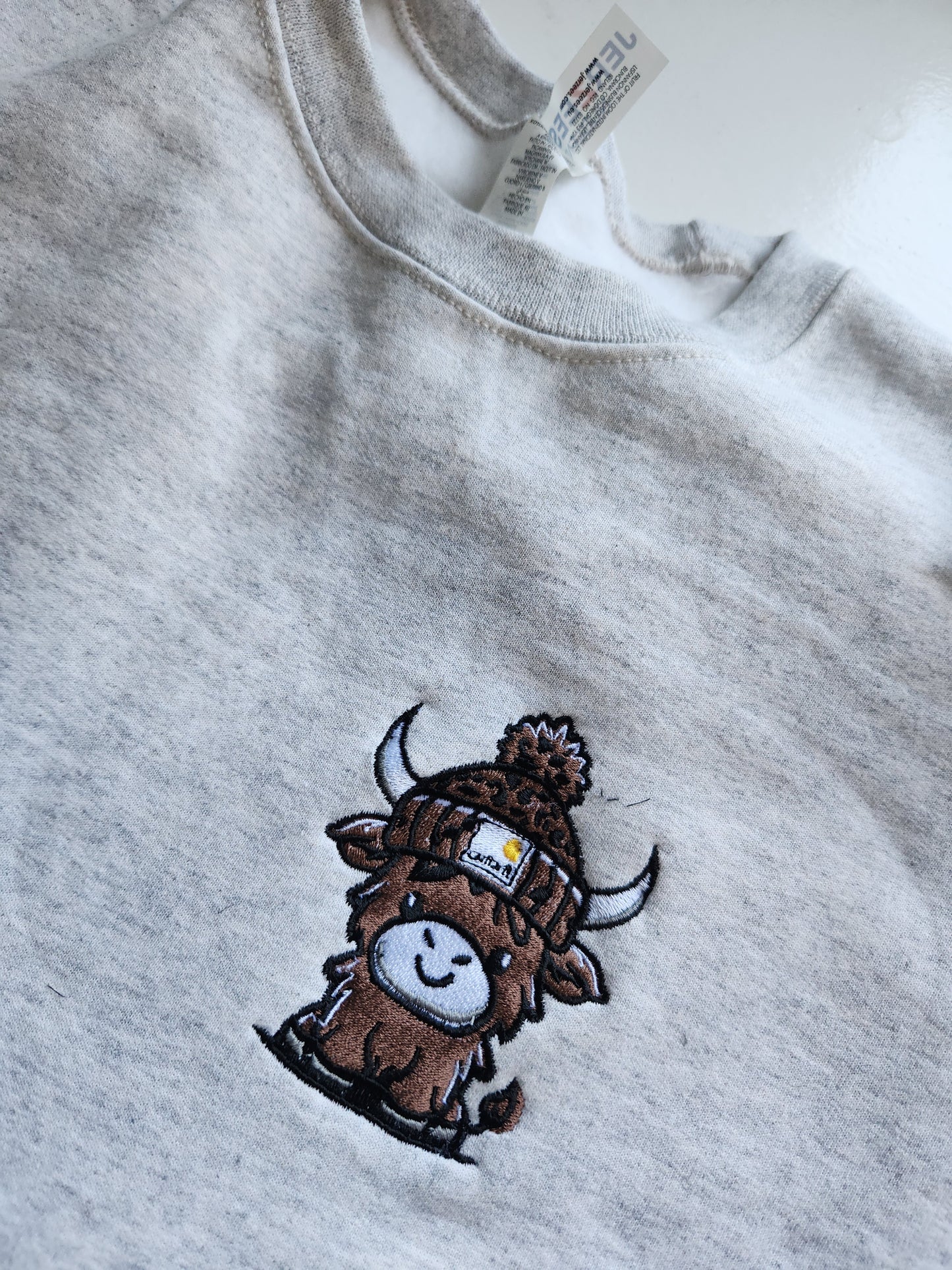 Cow Embroidery