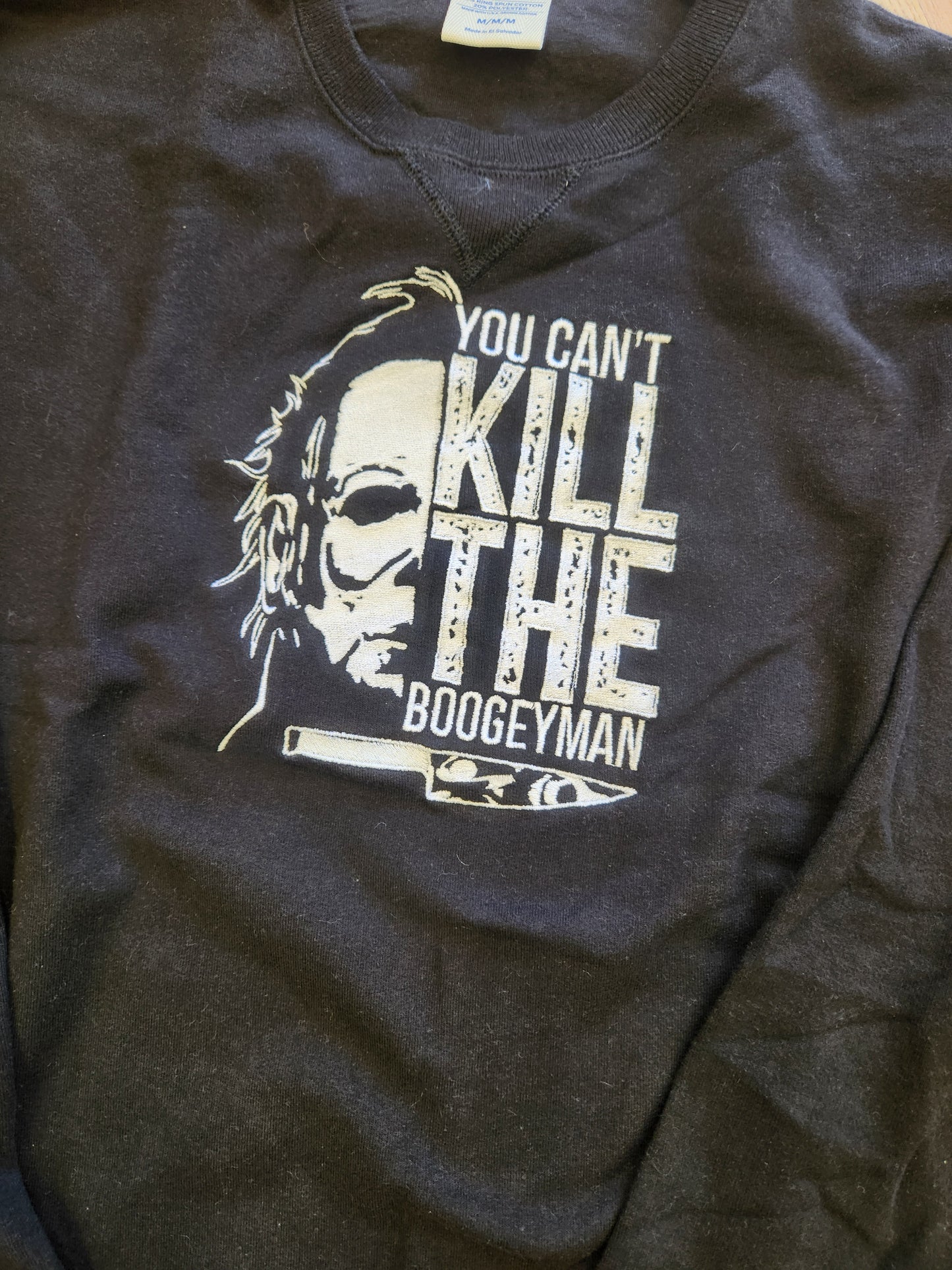 You Can't Kill The Boogeyman Embroidery Shirt