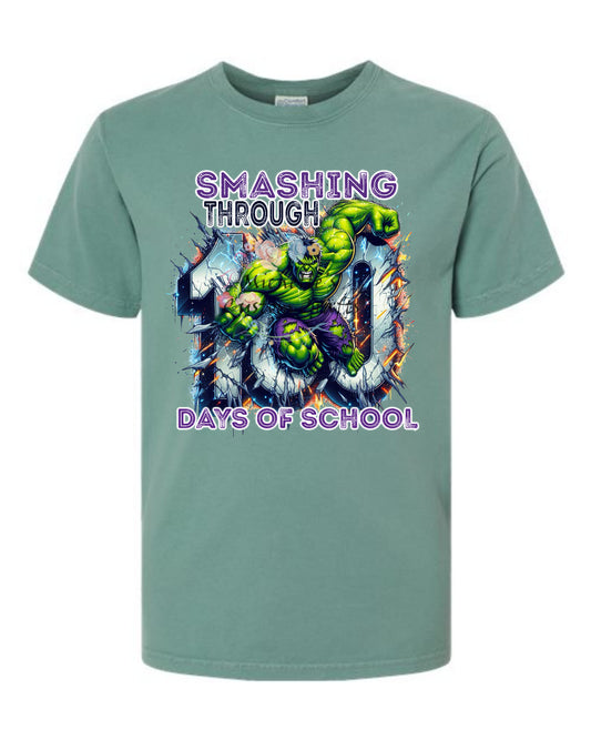 Smashing Through 100 Days Shirt