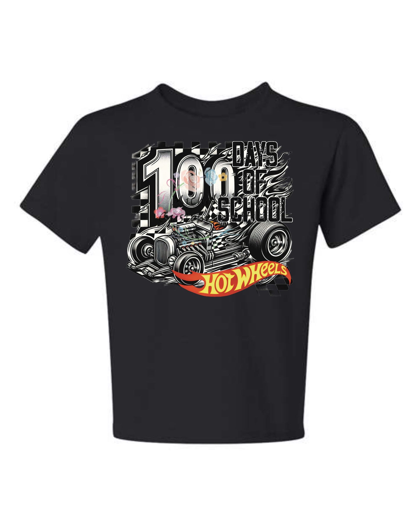 100 Days of School Car Shirt