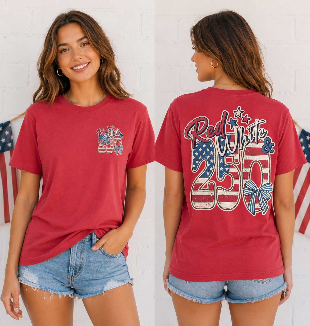 Red White & 250 Shirt