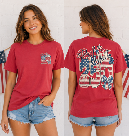 Red White & 250 Shirt