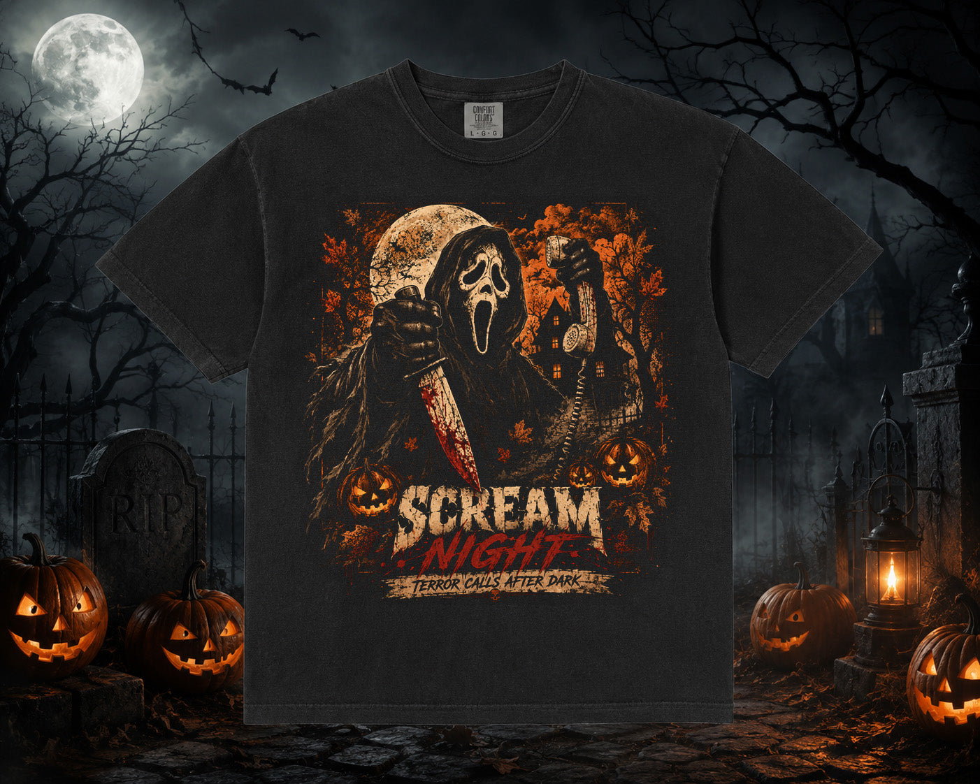Scream Night (Black Shirt Only)