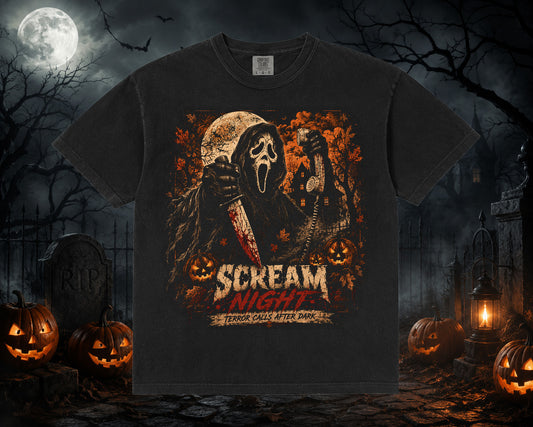 Scream Night (Black Shirt Only)
