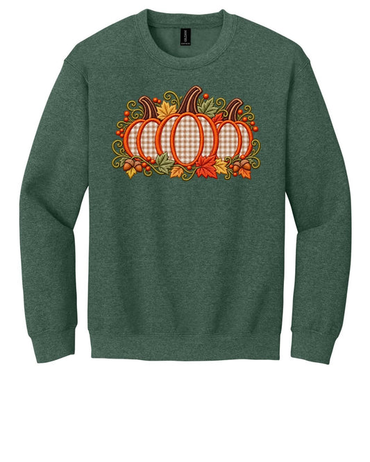Embroidered Pumpkins