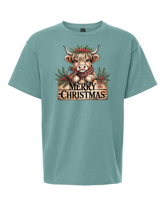 Merry Christmas Highland Cow