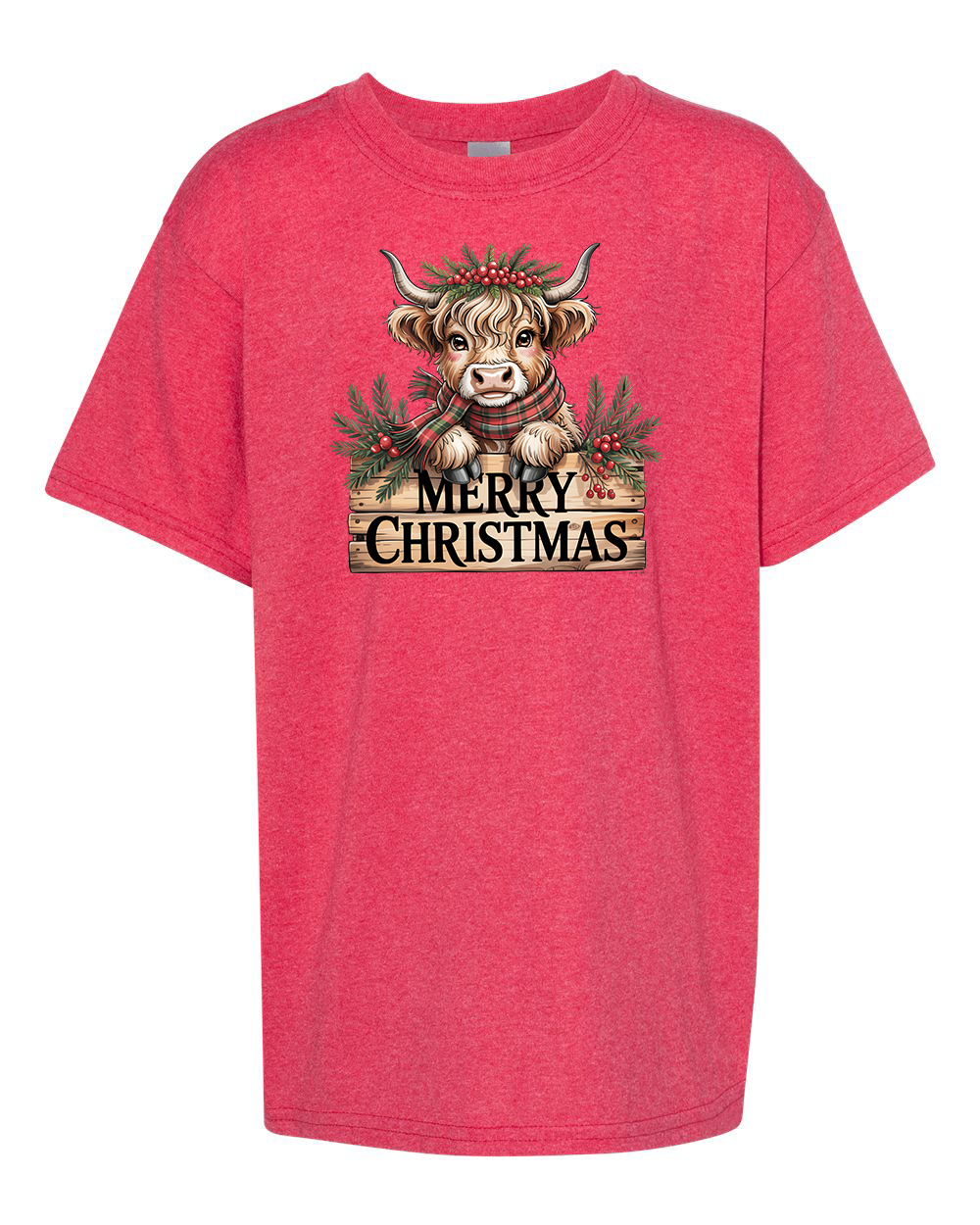 Merry Christmas Highland Cow