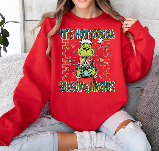 It's Hot Cocoa Season Grinches Shirt