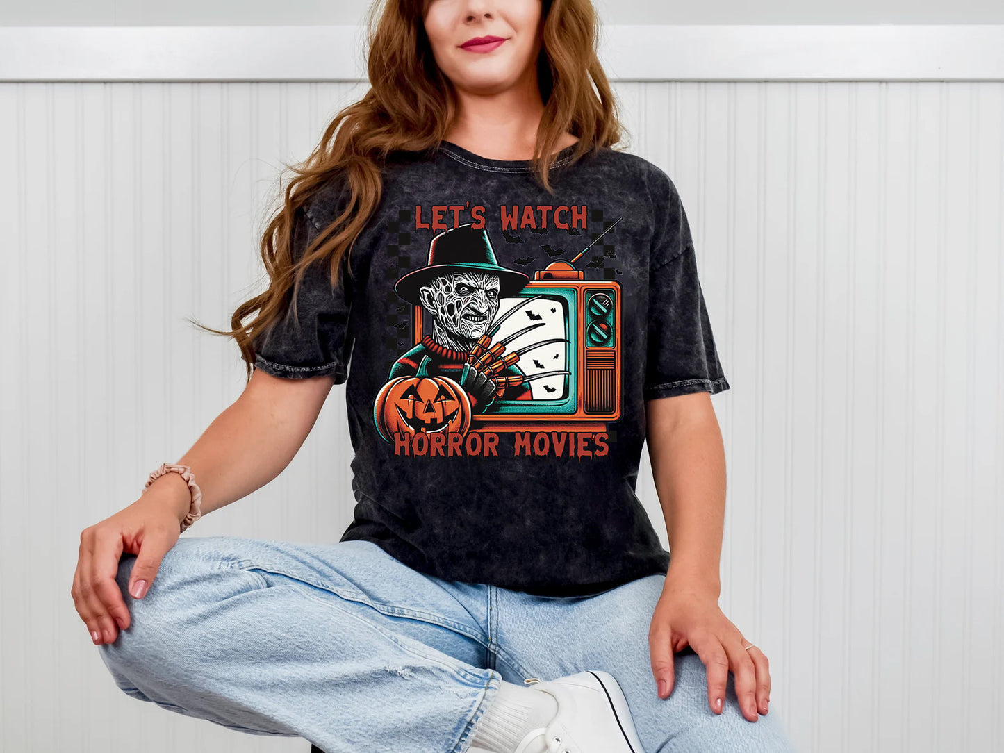 Freddy Let's Watch Horror Movies Shirt