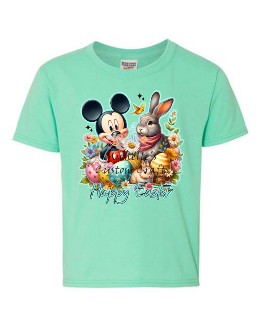 Happy Easter From Bunny and Friend Boys T-Shirt