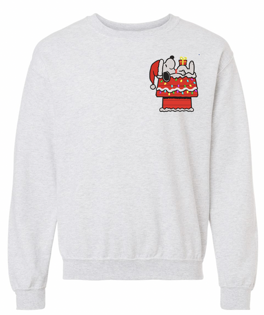 Embroidery Snoopy Sweatshirt
