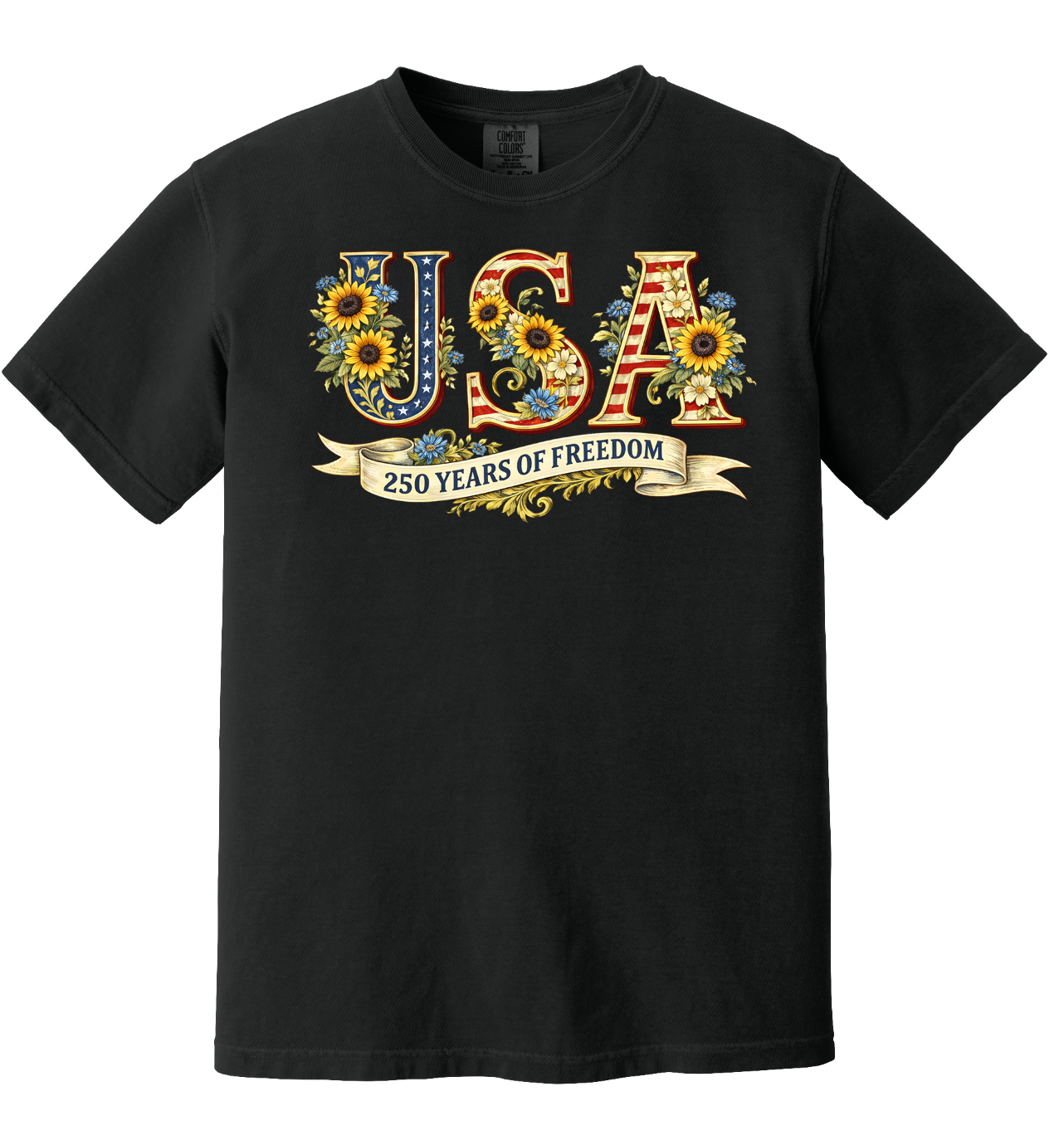 USA Floral Sunflower 250 Years