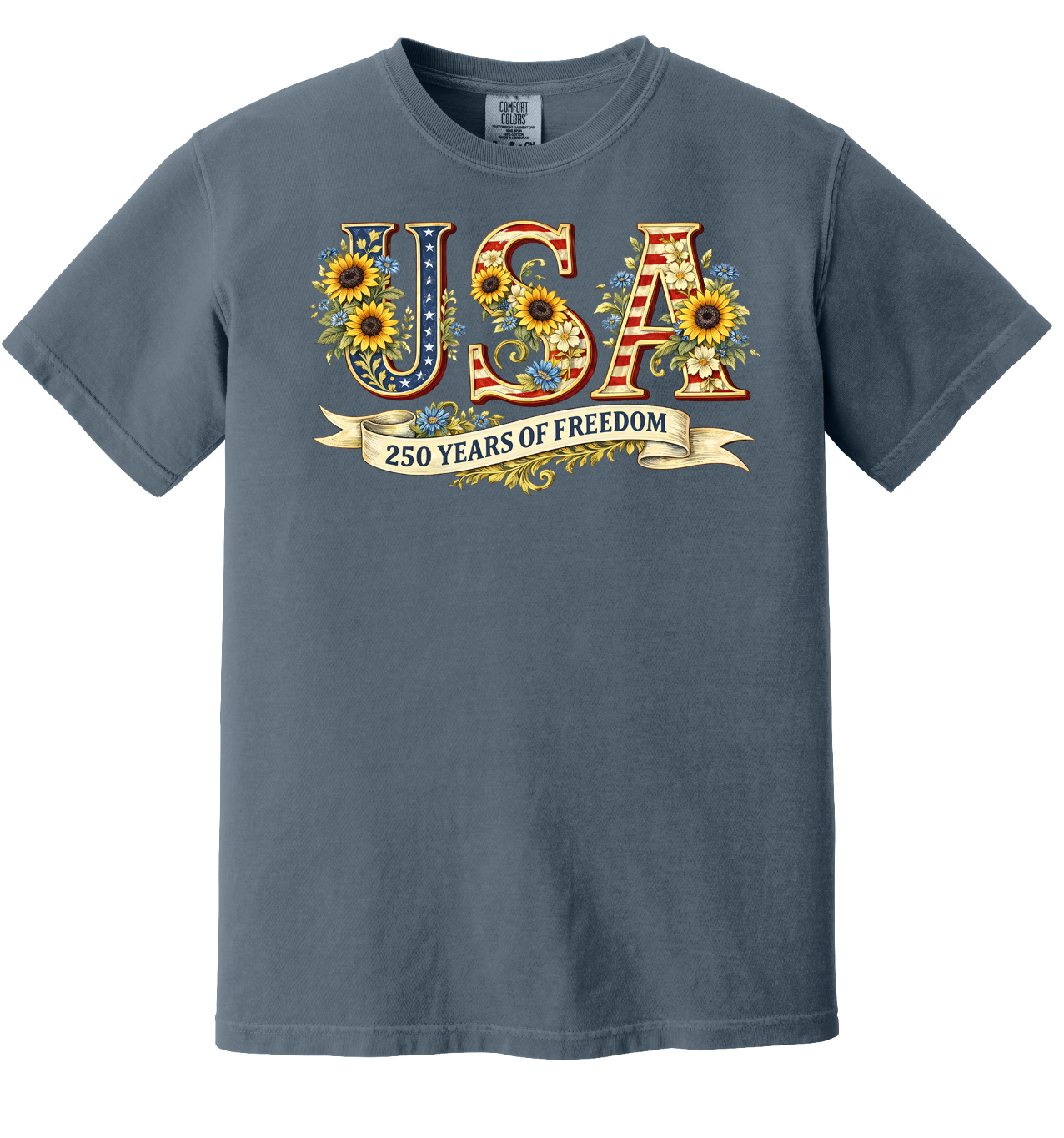 USA Floral Sunflower 250 Years