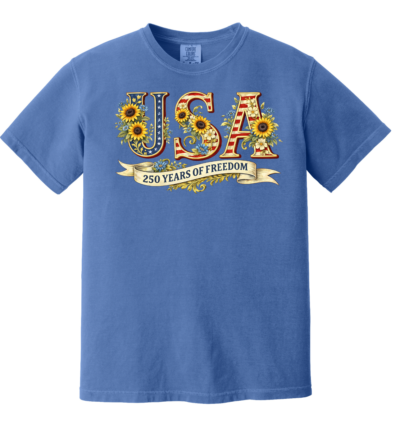 USA Floral Sunflower 250 Years