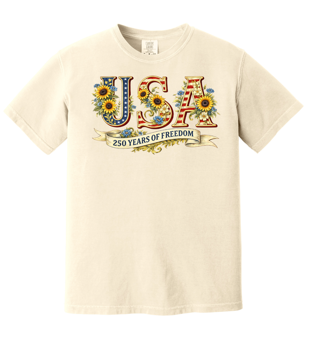 USA Floral Sunflower 250 Years