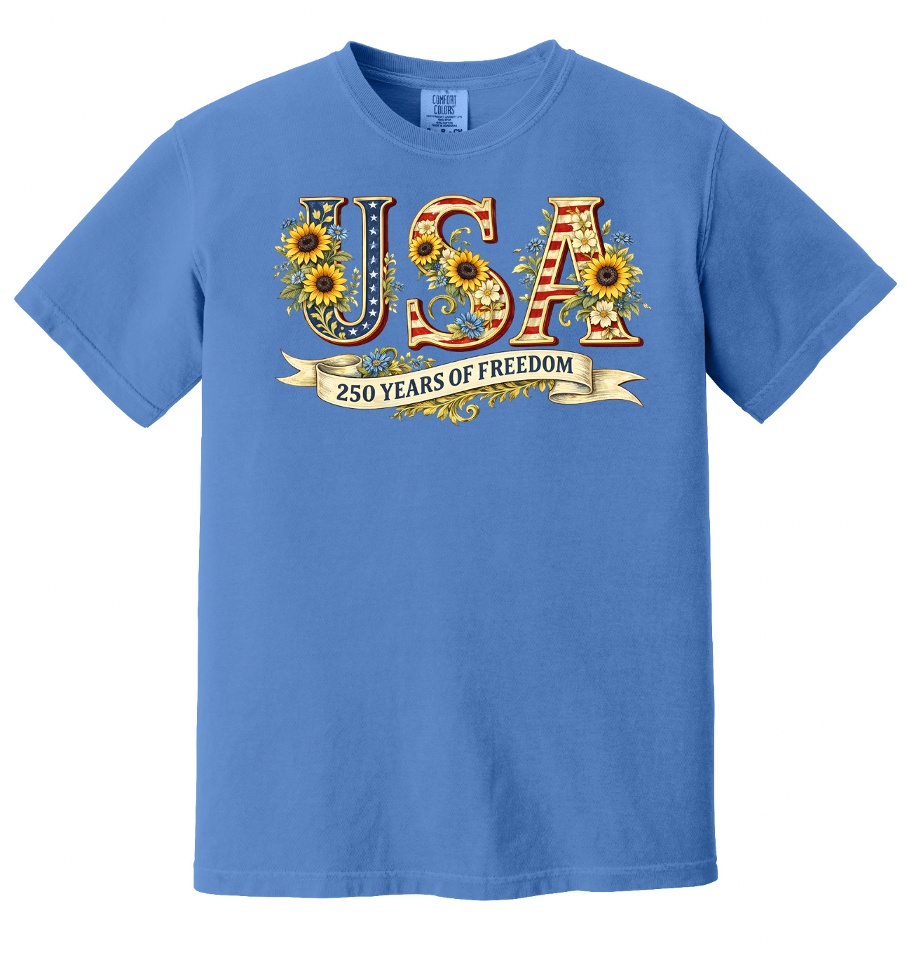 USA Floral Sunflower 250 Years