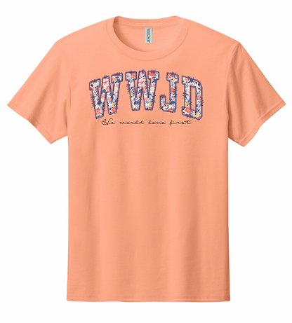 WWJD (He would love first) Shirt