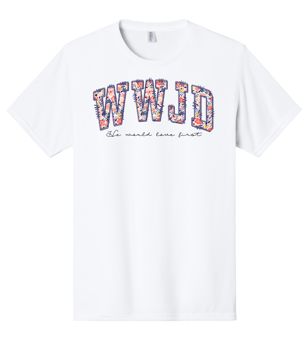 WWJD (He would love first) Shirt
