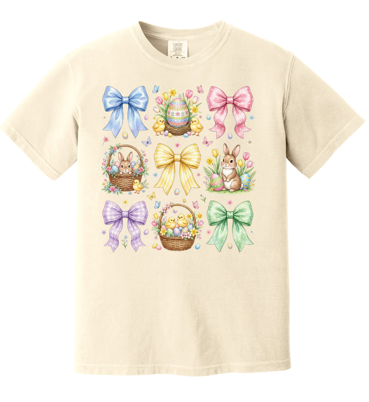 Preppy Coquette Easter Themed Shirt