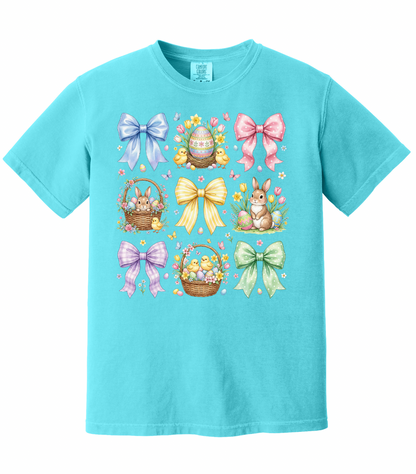 Preppy Coquette Easter Themed Shirt