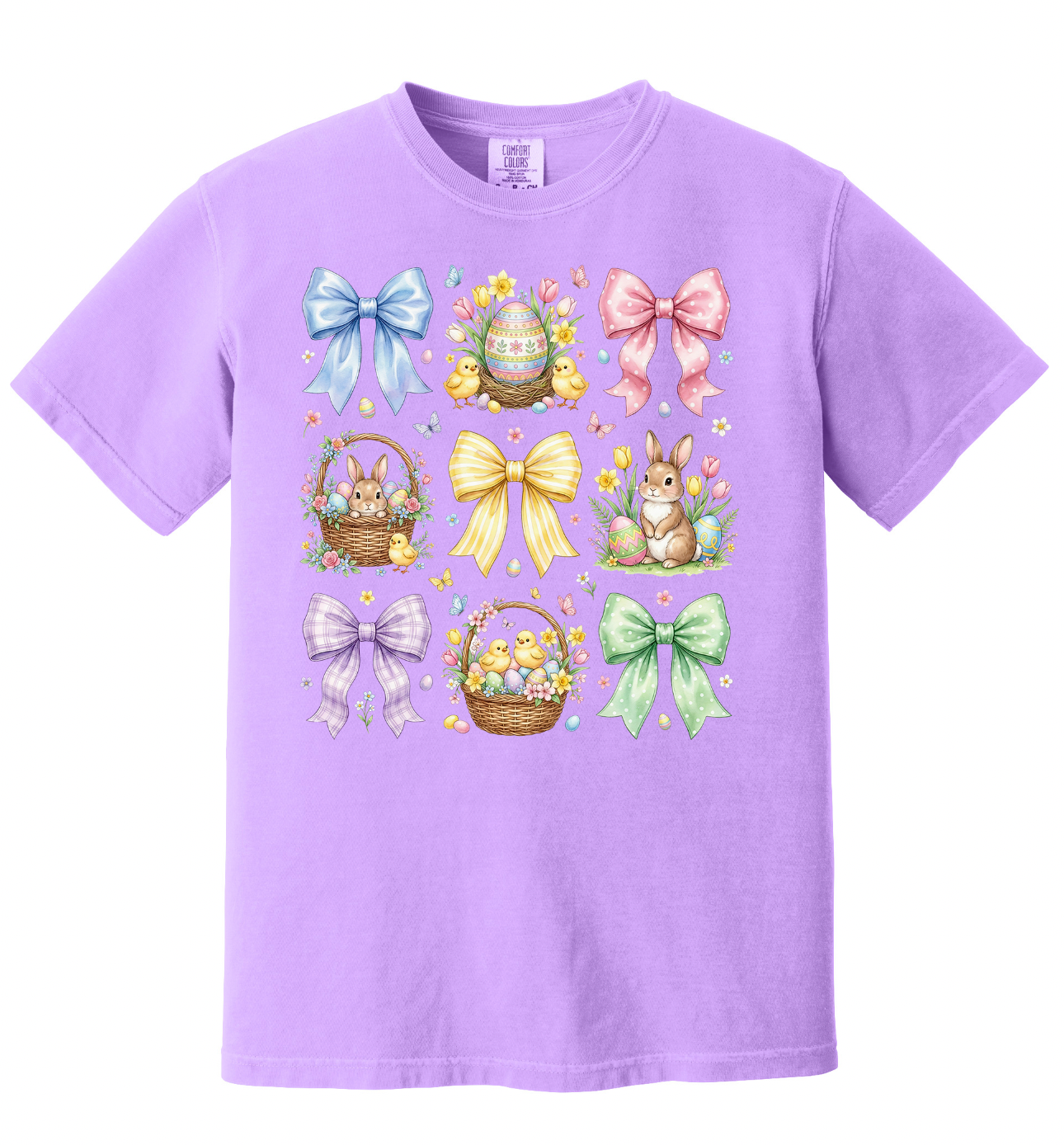 Preppy Coquette Easter Themed Shirt