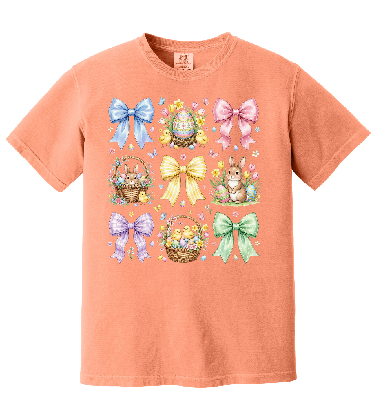 Preppy Coquette Easter Themed Shirt