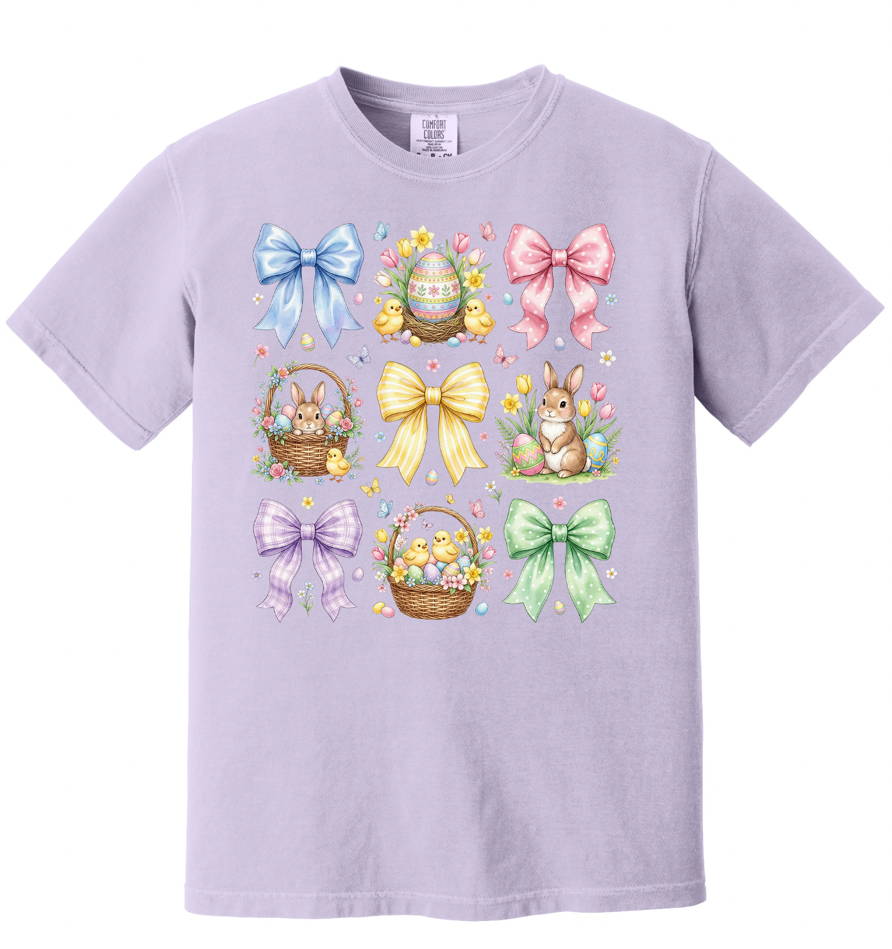 Preppy Coquette Easter Themed Shirt