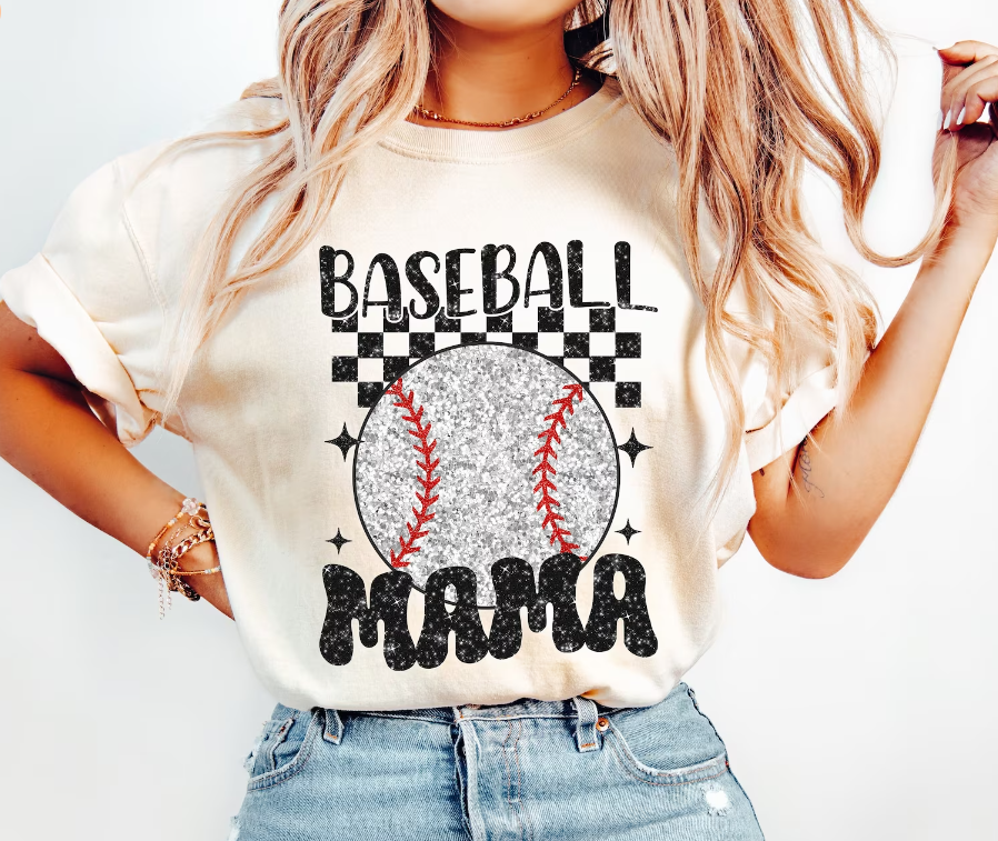 Sparkly Baseball Shirt