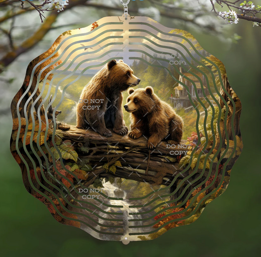 Little Bears Wind Spinner