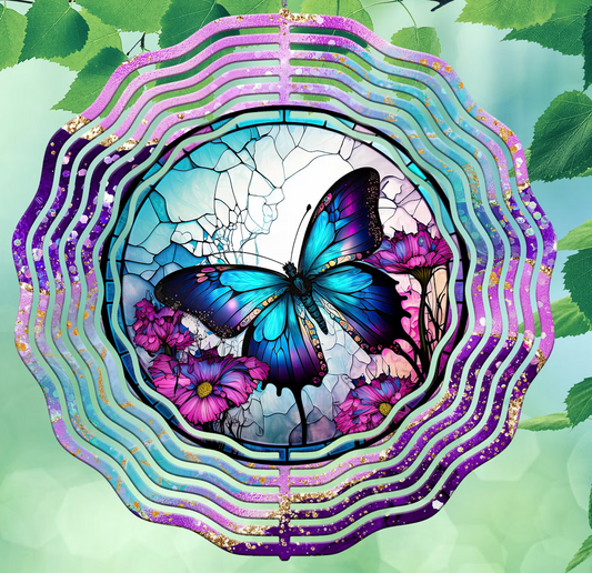 Butterfly Wind Spinner