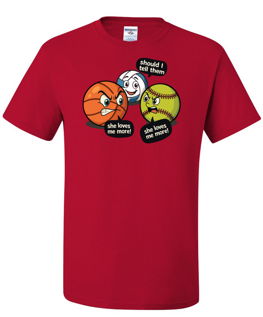 She Loves Me More (Basketball, and Softball, and Volleyball)