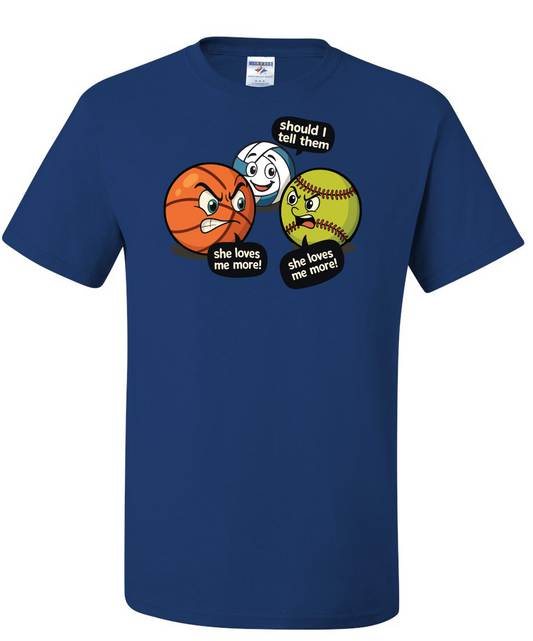 She Loves Me More (Basketball, and Softball, and Volleyball)