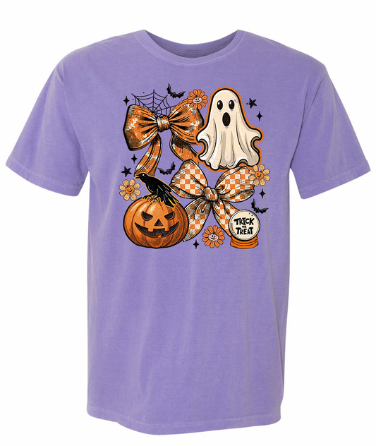 Vintage Halloween Ghost Trick or Treat Vibes