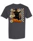 Black Cat And Pumpkins