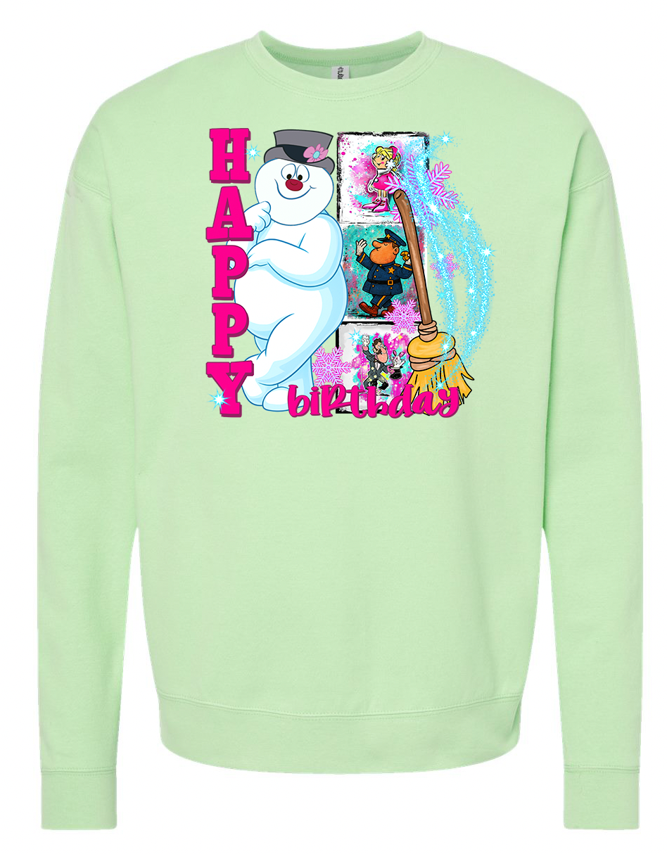 Happy Birthday Frosty Shirt