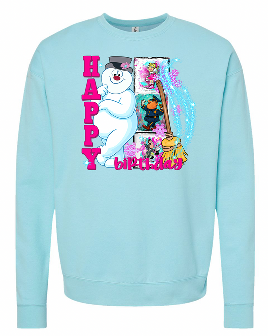 Happy Birthday Frosty Shirt