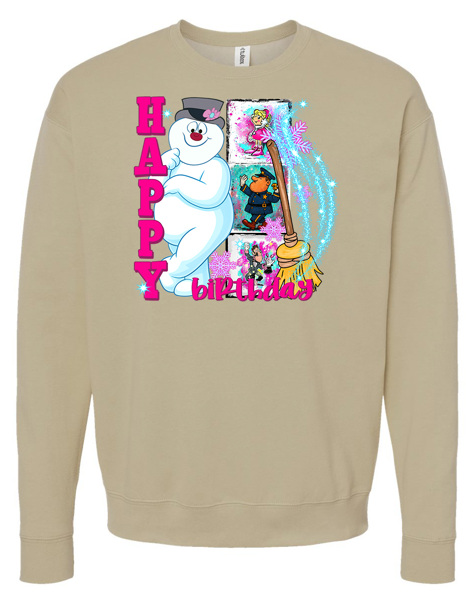 Happy Birthday Frosty Shirt