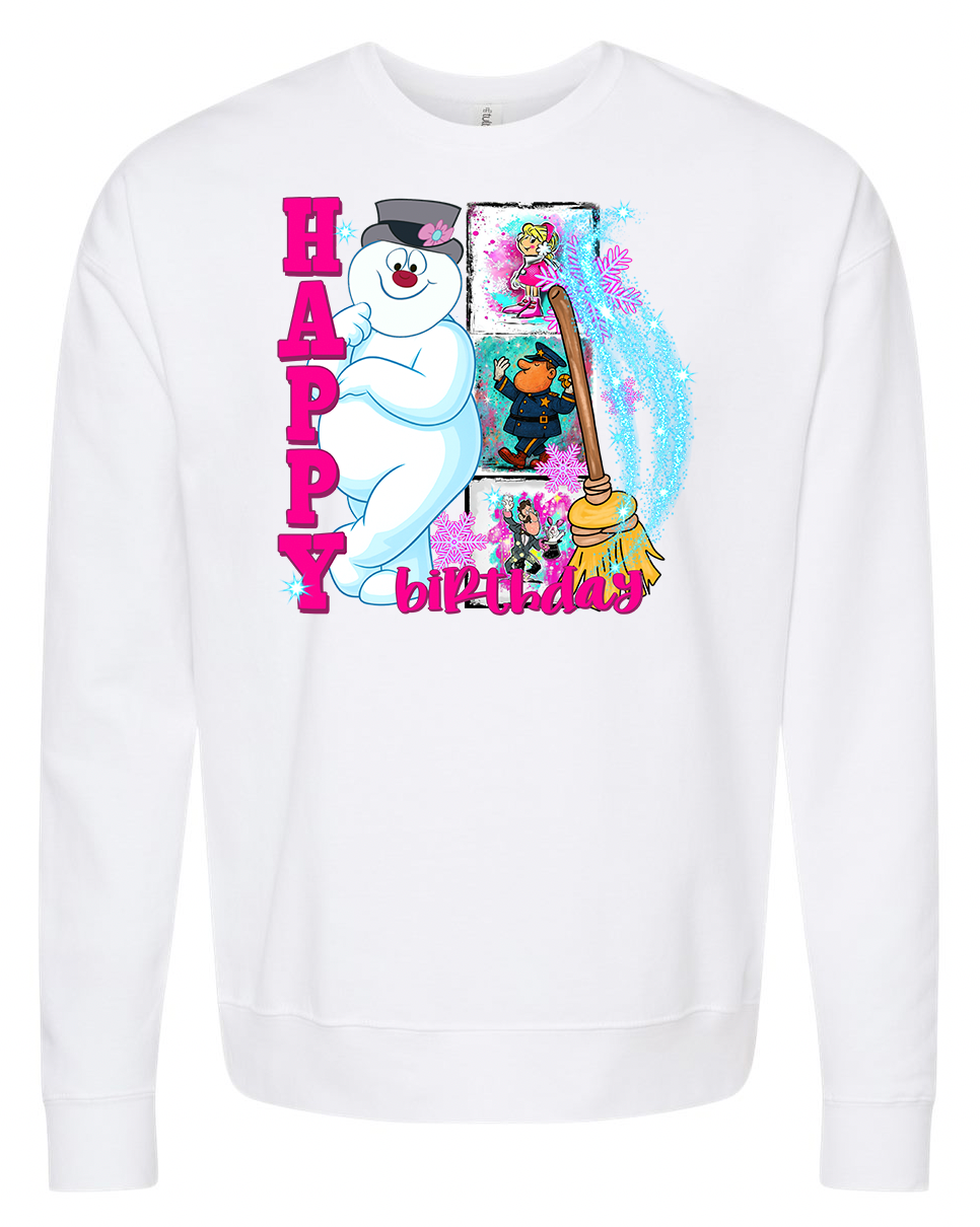 Happy Birthday Frosty Shirt