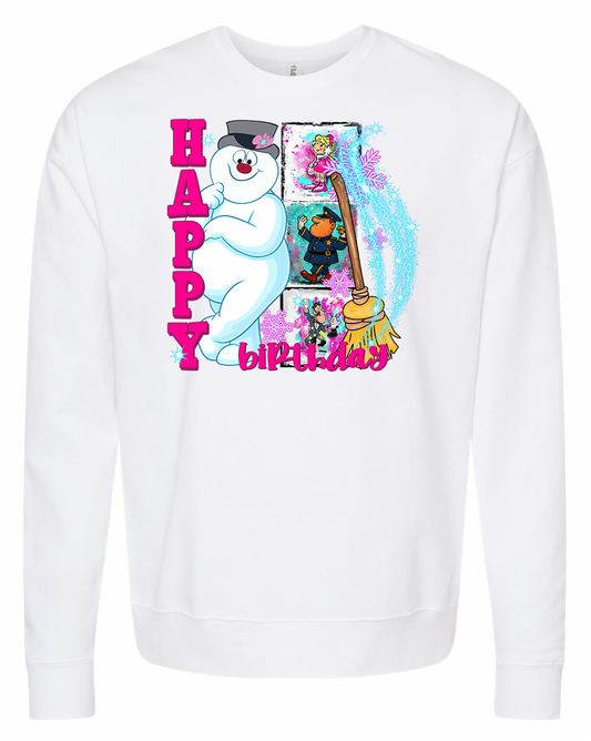 Happy Birthday Frosty Shirt