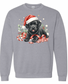 Christmas Black Lab