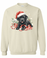 Christmas Black Lab