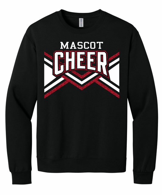 Custom Cheer Glitter Shirt