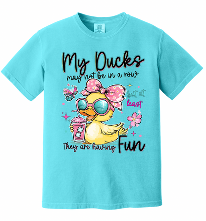 My Ducks May Not Be In a Row