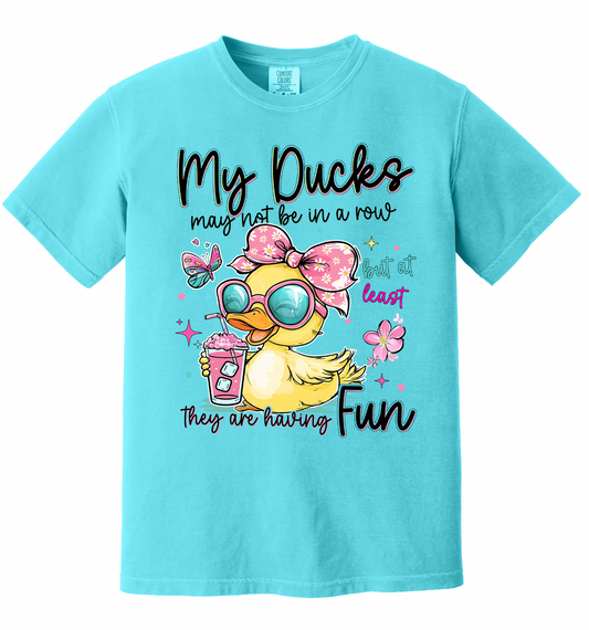 My Ducks May Not Be In a Row