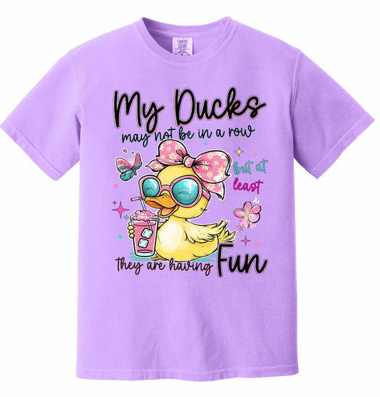 My Ducks May Not Be In a Row