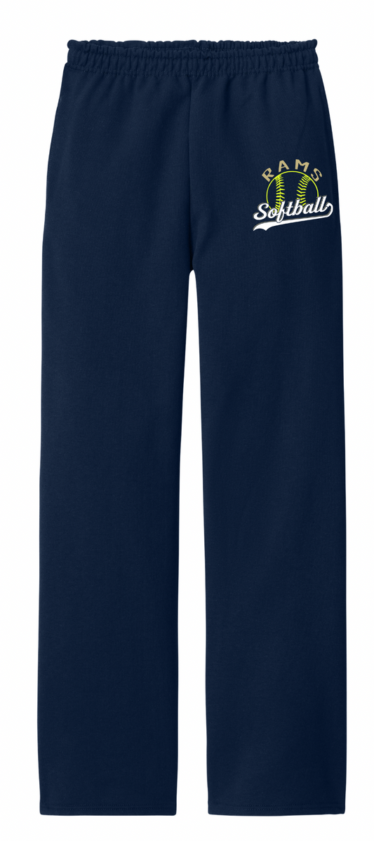 2026 Softball Pants Open Bottom