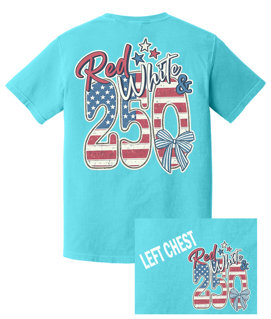 Red White & 250 Shirt